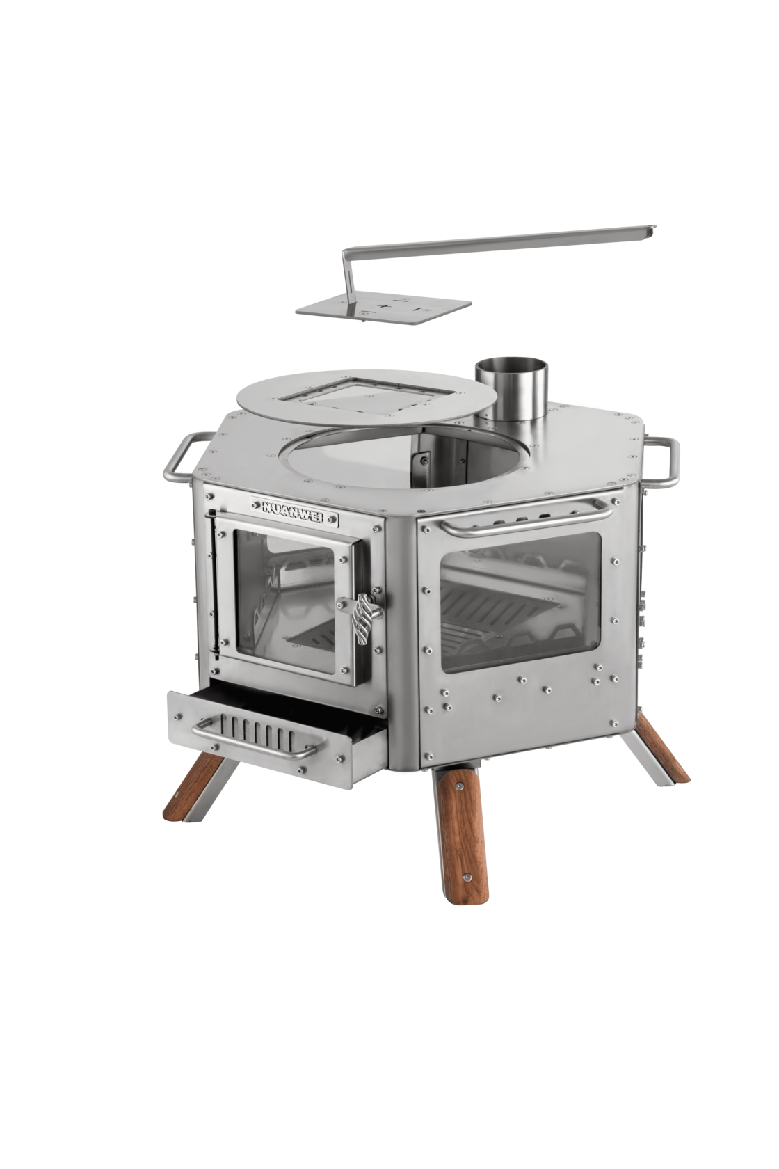 WARMTAIL Multi-Fuel Camp Stove